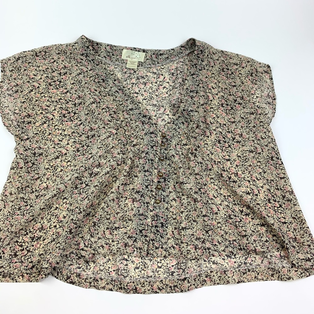 Boho Sheer Flowy Top